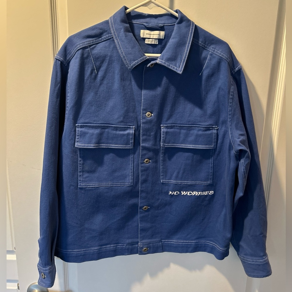 Urban Outfitters blue denim jacket